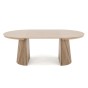 Stół Okrągły rozkładany STELLA | 100/140/180 Dąb naturalny | OUTLET-7