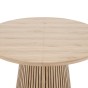 Stół Okrągły rozkładany STELLA | 100/140/180 Dąb naturalny | OUTLET-10