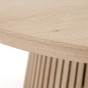 Stół Okrągły rozkładany STELLA | 100/140/180 Dąb naturalny | OUTLET-13