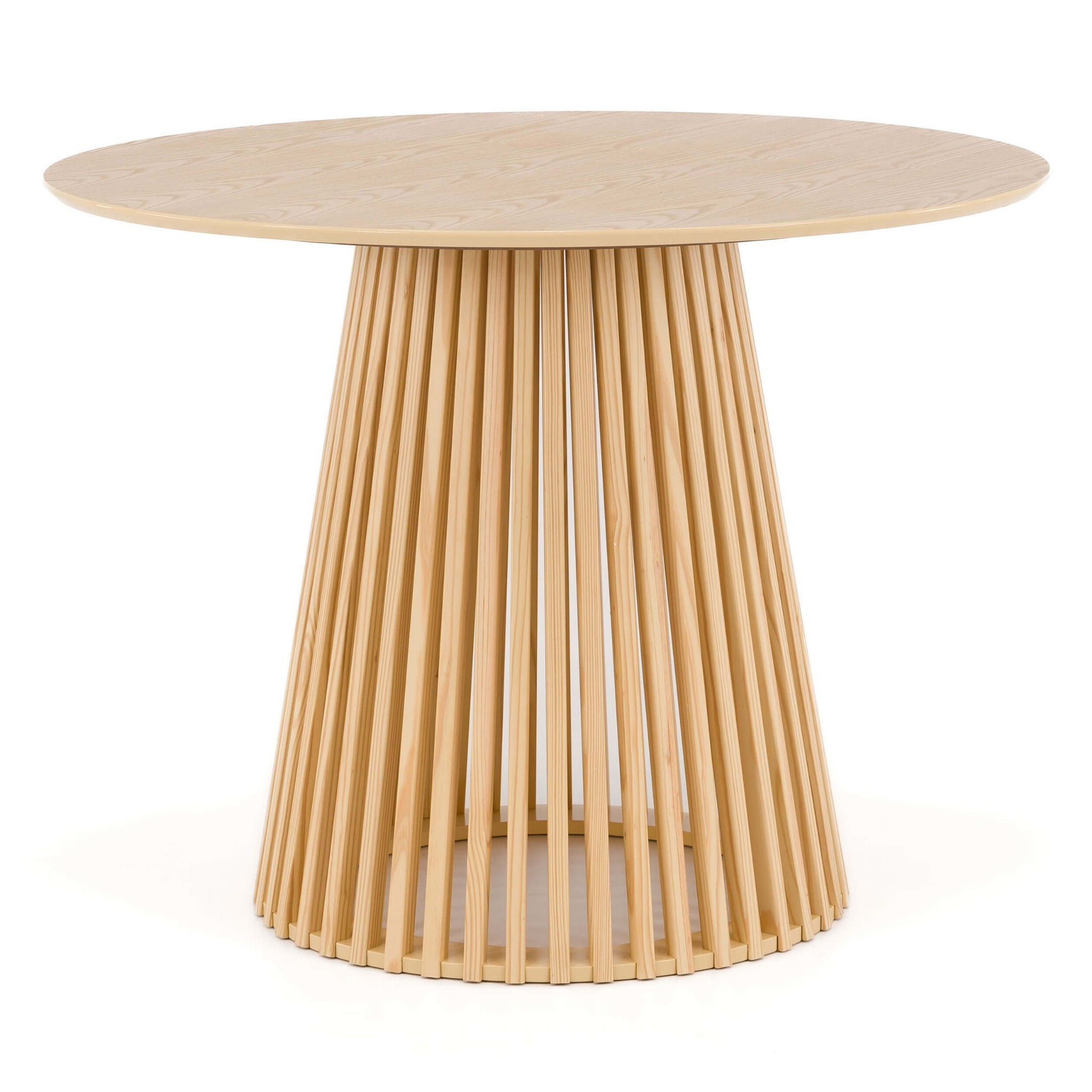 Stół okrągły 120cm YY5940 naturalny dąb | OUTLET