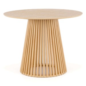 Stół okrągły 120cm YY5940 naturalny dąb | OUTLET