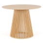 Stół okrągły 120cm YY5940 naturalny dąb | OUTLET-1
