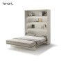 BED CONCEPT BC-12 - półkotapczan pionowy 160 - kaszmir-1