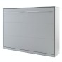 CONCEPT PRO CP-04 - półkotapczan poziomy pod materac 140x200 - szary-4
