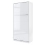 CONCEPT PRO CP-03p - półkotapczan pionowy pod materac 90x200 - biały/biały połysk-3