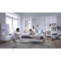 CONCEPT PRO CP-03p - półkotapczan pionowy pod materac 90x200 - biały/biały połysk-10