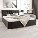 Łóżko tapicerowane z pojemnikiem MISTRAL | 140x200 | Kolor do wyboru | [P]