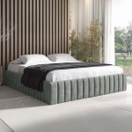 Łóżko tapicerowane bez zagłówka BORNEO | 160x200 | Kolor do wyboru