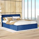 Łóżko tapicerowane z pojemnikiem KARINO | 160x200 | Kolor do wyboru