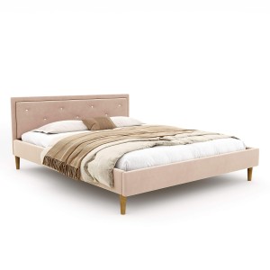 Łóżko tapicerowane UNO LUX | 160x200 | Kolor do wyboru