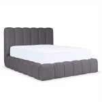 Łóżko tapicerowane z pojemnikiem CANDE | 200x200 | Kolor do wyboru