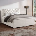 Łóżko kontynentalne z pojemnikiem MILANO | 140x200 | Kolor do wyboru