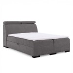 Łóżko kontynentalne z pojemnikiem i topperem MODENA | 180x200 | Kolor do wyboru