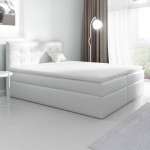 Łóżko kontynentalne z pojemnikiem TOP 2, materac, topper | 180x200 | Kolor do wyboru