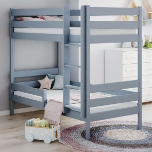 Łóżko piętrowe WRÓBEL P1 | 90x180 | Kolor do wyboru