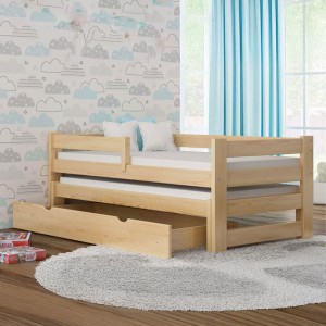 Łóżko piętrowe PAWEŁEK DUO | 90x190, 90x180 | Kolor do wyboru