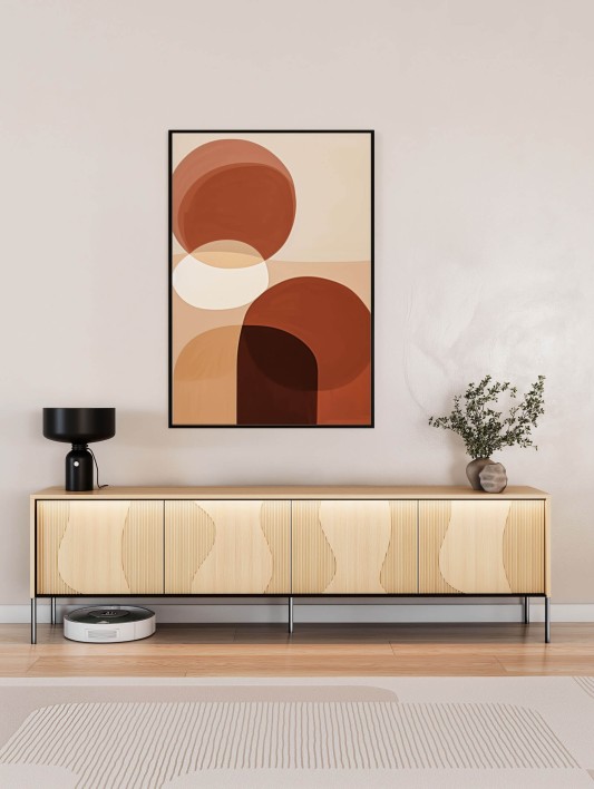 Szafka RTV FW-05 4D FW5VBC Dąb vincenca Aranżacja.jpg