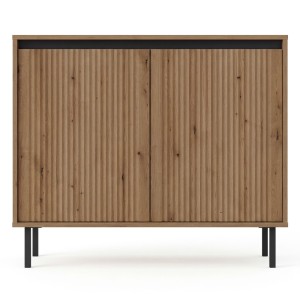 Komoda ryflowana OSAKA 2F | 812 | Dąb evoke