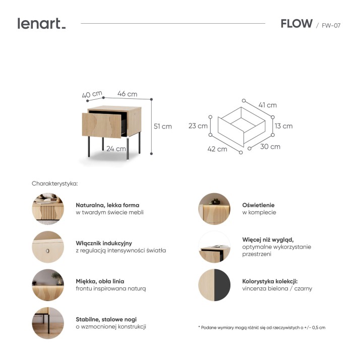 Szafka nocna FW-07 1S FW7VBC Dąb vincenza Wymiary i funkcje.jpg