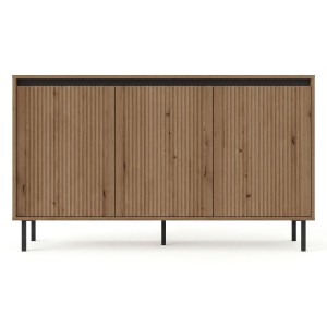 Komoda ryflowana OSAKA 3F | 813 | Dąb evoke