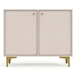 Komoda TOKYO 1 2F | Typ 812 | Beż piaskowy | Złote nogi