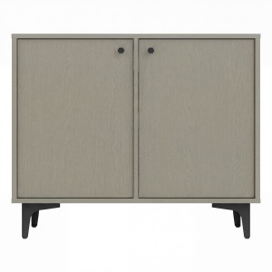 Komoda TOKYO 1 2F | Typ 812 | Eukaliptus | Czarne nogi