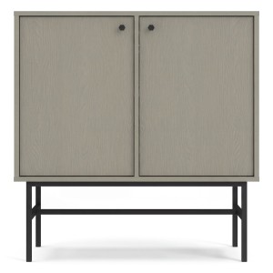 Komoda TOKYO 3 2F | Typ 812 | Eukaliptus | Czarny stelaż