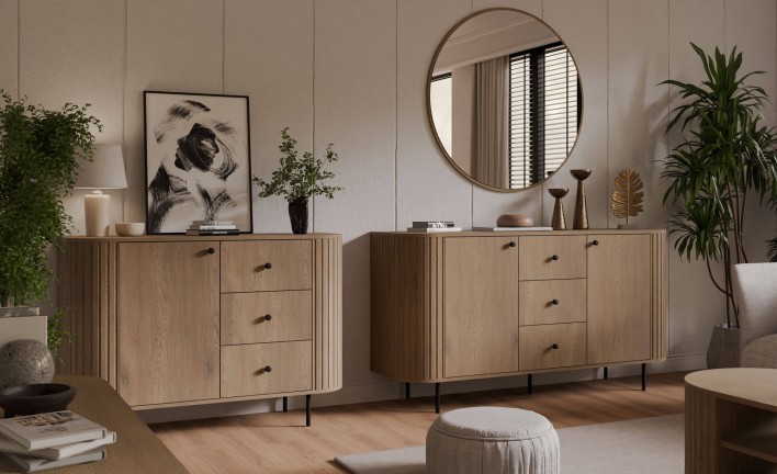 OVALIO DĄB CREMONA - KOMODA TYP 813, KOMODA TYP 823, LUSTRO TYP 701.jpg