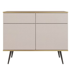 Komoda ORO KSZ-107 | Beżowy | Czarne nogi