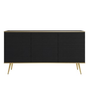 Komoda ORO MDF K-160 | ORO | Czarny