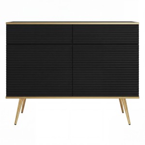 Komoda ORO MDF KSZ-107 | ORO | Czarny