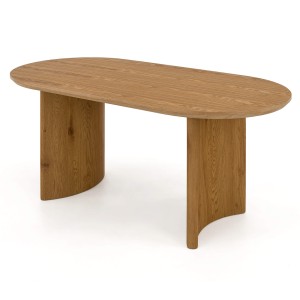 Stół drewniany AURA 200x100 blat dąb natural