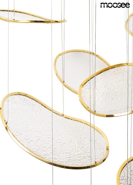 MOOSEE lampa wisząca MEDUSA złota