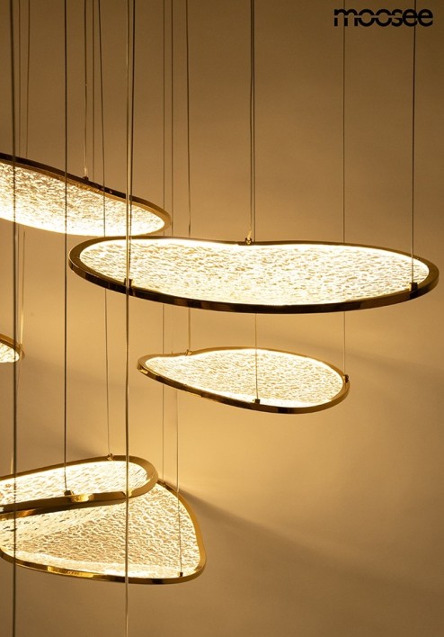MOOSEE lampa wisząca MEDUSA złota