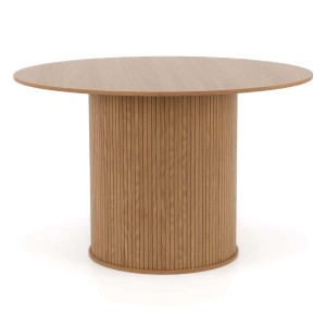Stół okrągły 100cm YY6700 dąb natural | OUTLET