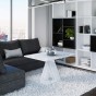 Stolik kawowy BRONX MINI | 120x60x60 | Biały połysk3.jpg
