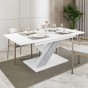Stół rozkładany BRONX | 140-180x80 | Biały, beton1.jpg