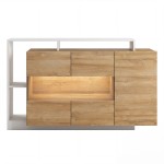 Komoda ALVA dąb Grandson/biały