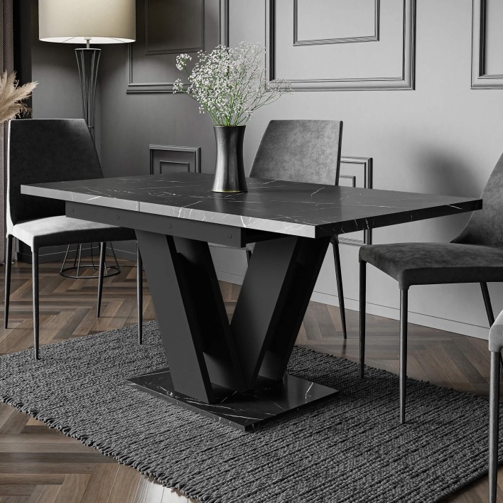 Stół rozkładany MASIV | 120-160x80 | Czarny marmur5.jpg