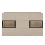 Komoda BAROS 26 2D3S | Light beige