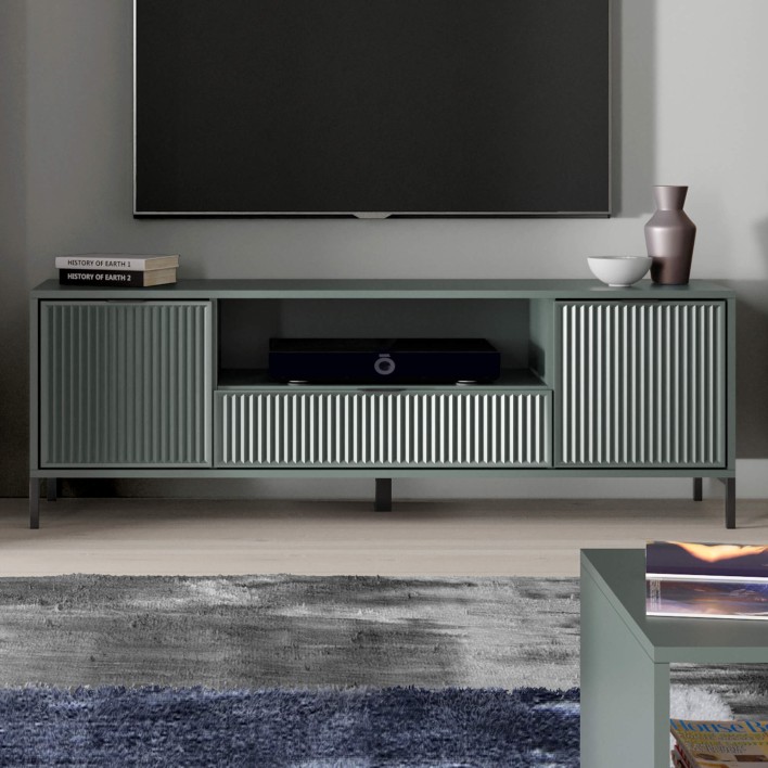 Nowoczesna szafka RTV LINKA STYLE LS-4 | Green Stone1.jpg