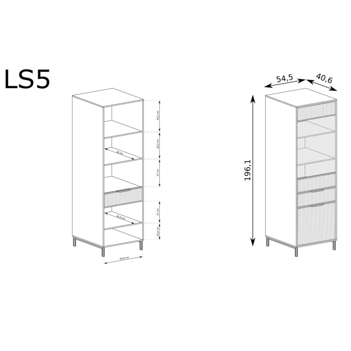 Nowoczesna witryna LINKA STYLE LS-5 | Green stone3.jpg