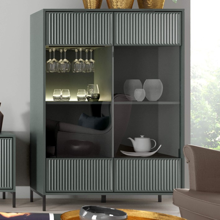 Nowoczesna witryna LINKA STYLE LS-8 | Green stone1.jpg