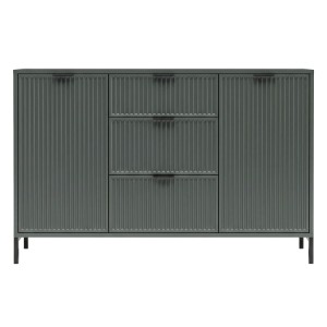 Komoda frezowana LINKA STYLE LS-2 | Green stone