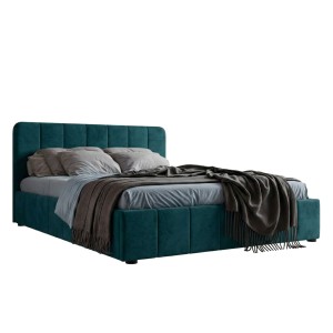 Łóżko STAR | 120x200 | Stelaż metalowy | Matt Velvet 77 | SZYBKA WYSYŁKA