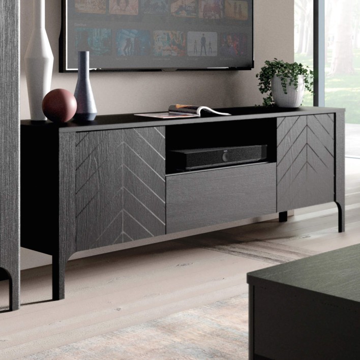 Szafka RTV MALUMI MM-5 | Czarny1.jpg