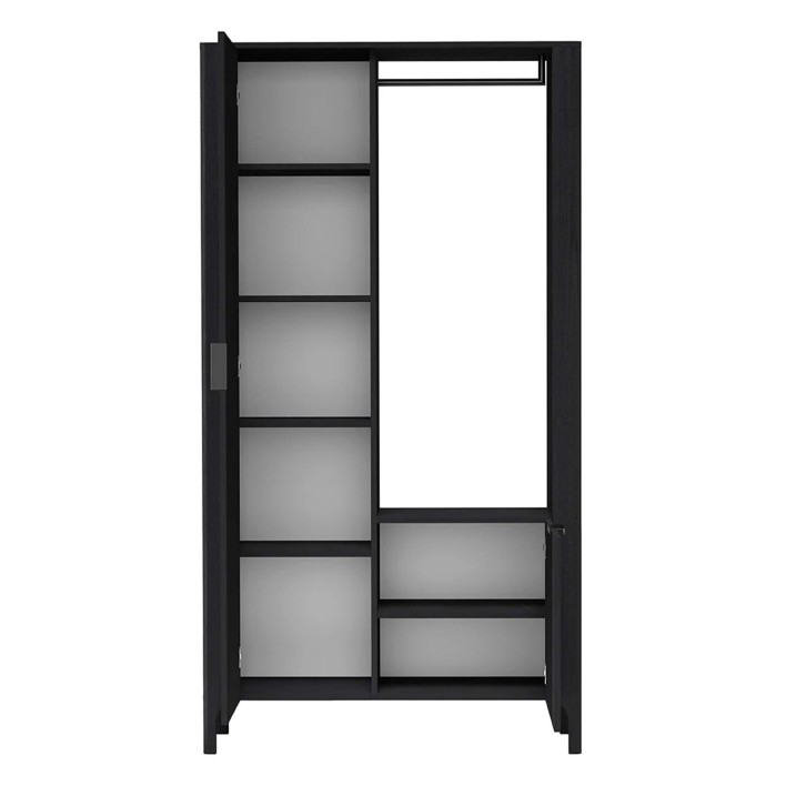 Garderoba z lustrem MALUMI MM-11 | Czarny4.jpg