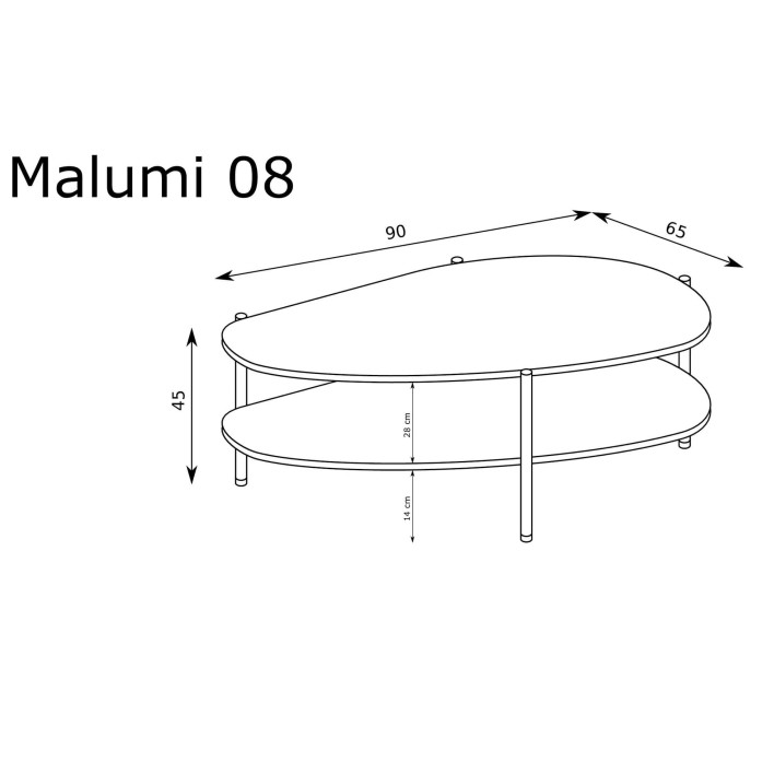 Stolik kawowy MALUMI MM-8 | Cashmere3.jpg