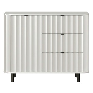 Komoda NOVADO NV-3 | Biel alpejska