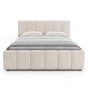 Łóżko tapicerowane z pojemnikiem SFG0166 | 180x200 | Boucle | Biały #2-6